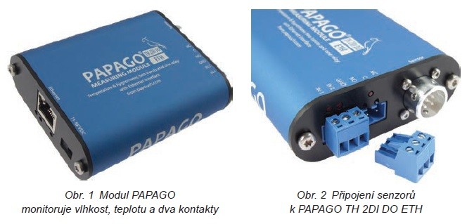 Měřicí modul PAPAGO „Environment monitor“